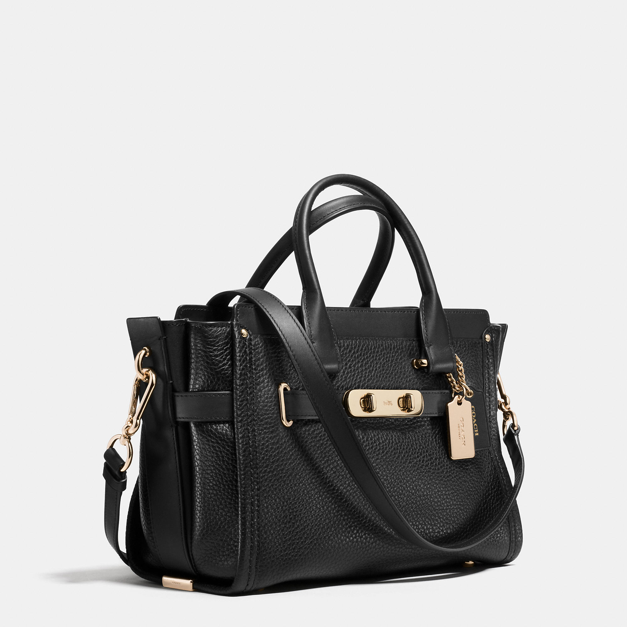 Coach Swagger 27 In Pebble Leather In Cheap Price  Coach Swagger 27 In Pebble Leather In Cheap Price